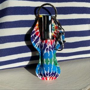 🔥5/$25🔥Versatile Neoprene Keychain Holder (lip balm/ clipper lighters, etc.)